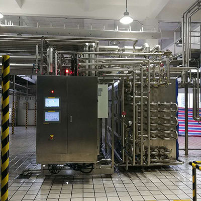 El PLC controló el esterilizador alto Effeciency de la leche de UHT automático
